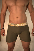 JUNGLE GREEN BOXER BRIEF