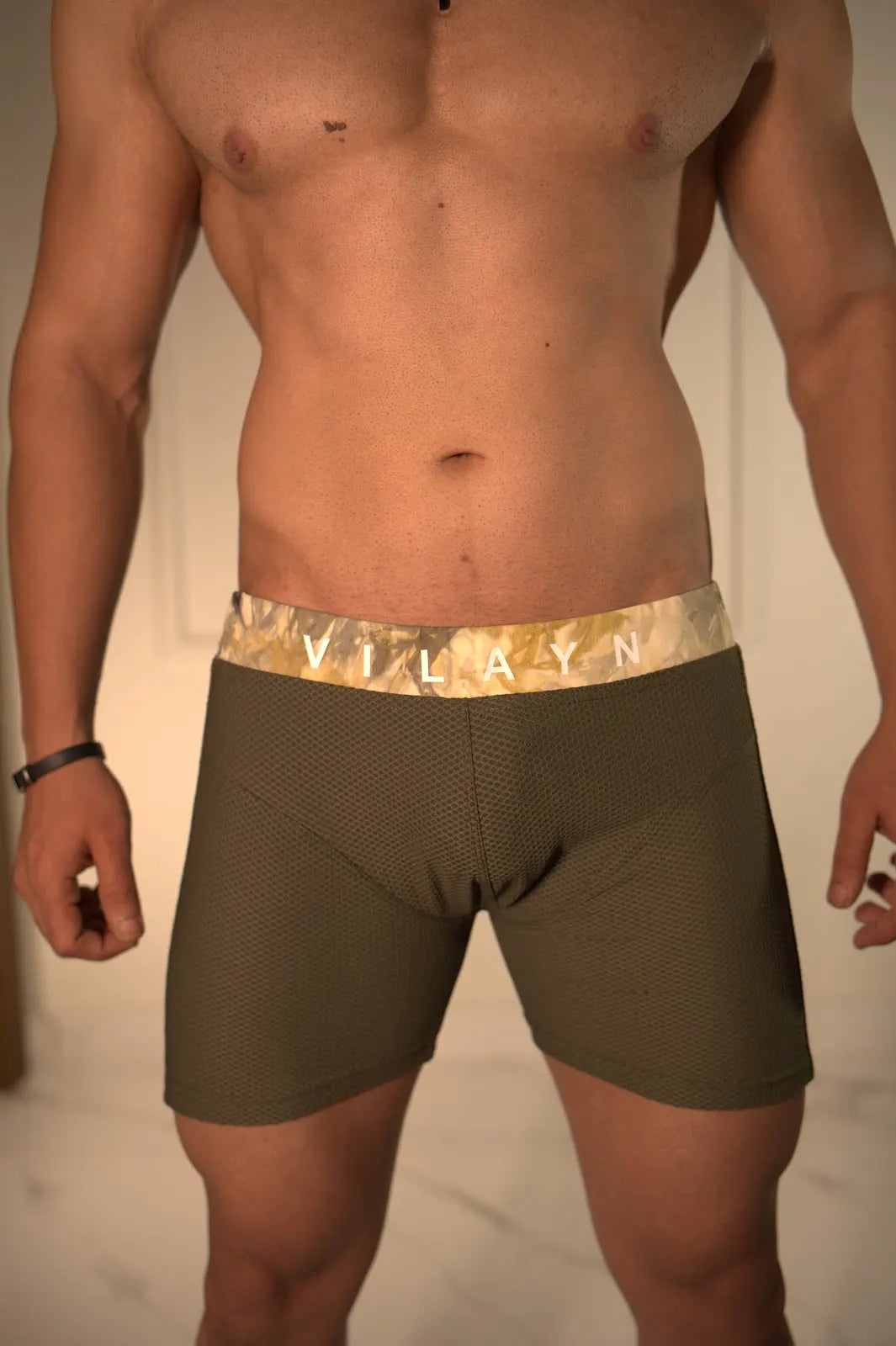 JUNGLE GREEN BOXER BRIEF